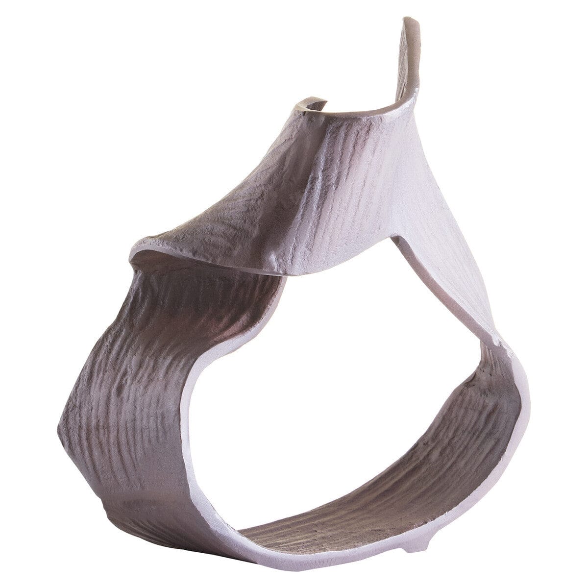 Hamilton Interiors Accessories Prato Large Brown Abstract Swirl Sculpture House of Isabella UK