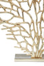 Hamilton Interiors Accessories Prato Large Gold Finish Coral Sculpture House of Isabella UK
