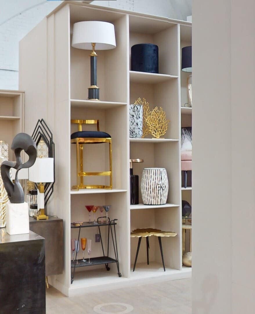Hamilton Interiors Accessories Prato Large Gold Finish Coral Sculpture House of Isabella UK