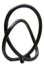 Hamilton Interiors Accessories Prato Matte Black Nickel Finish Twist Sculpture House of Isabella UK