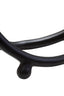 Hamilton Interiors Accessories Prato Matte Black Nickel Finish Twist Sculpture House of Isabella UK