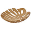 Hamilton Interiors Accessories Prato Monstera Large Gold Finish Leaf Dish House of Isabella UK