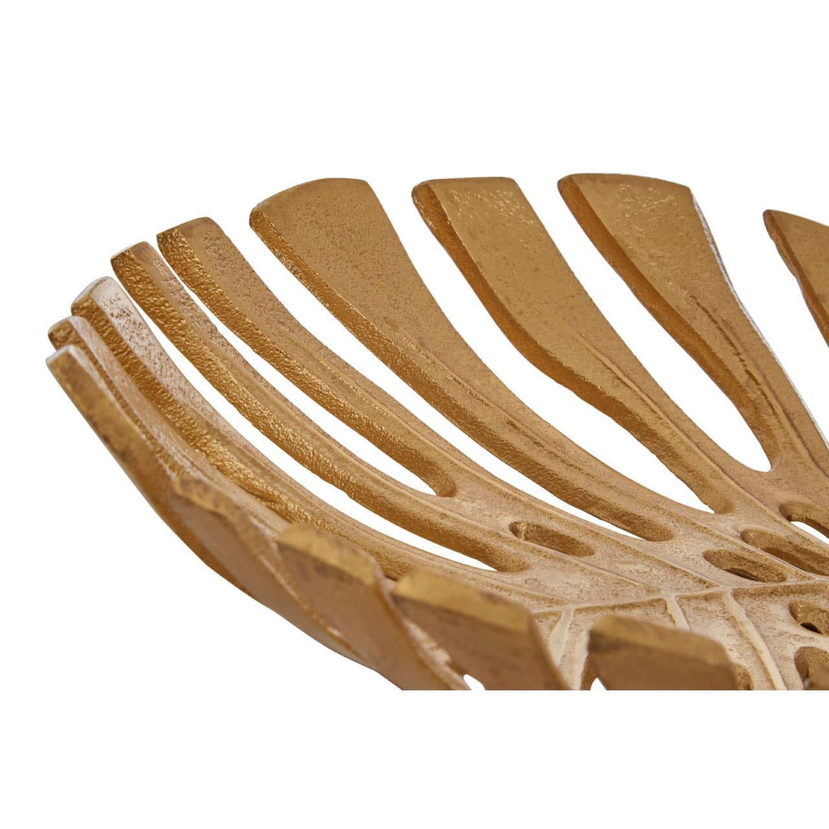 Hamilton Interiors Accessories Prato Monstera Small Gold Finish Leaf Dish House of Isabella UK