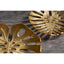 Hamilton Interiors Accessories Prato Monstera Small Gold Finish Leaf Dish House of Isabella UK