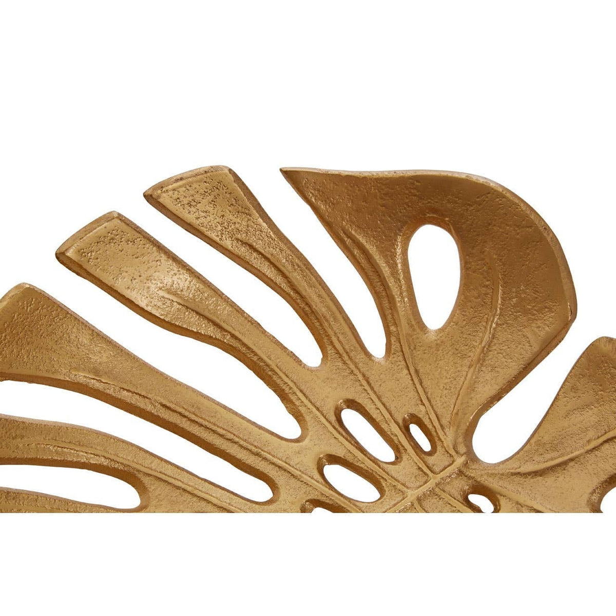 Hamilton Interiors Accessories Prato Monstera Small Gold Finish Leaf Dish House of Isabella UK