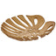 Hamilton Interiors Accessories Prato Monstera Small Gold Finish Leaf Dish House of Isabella UK