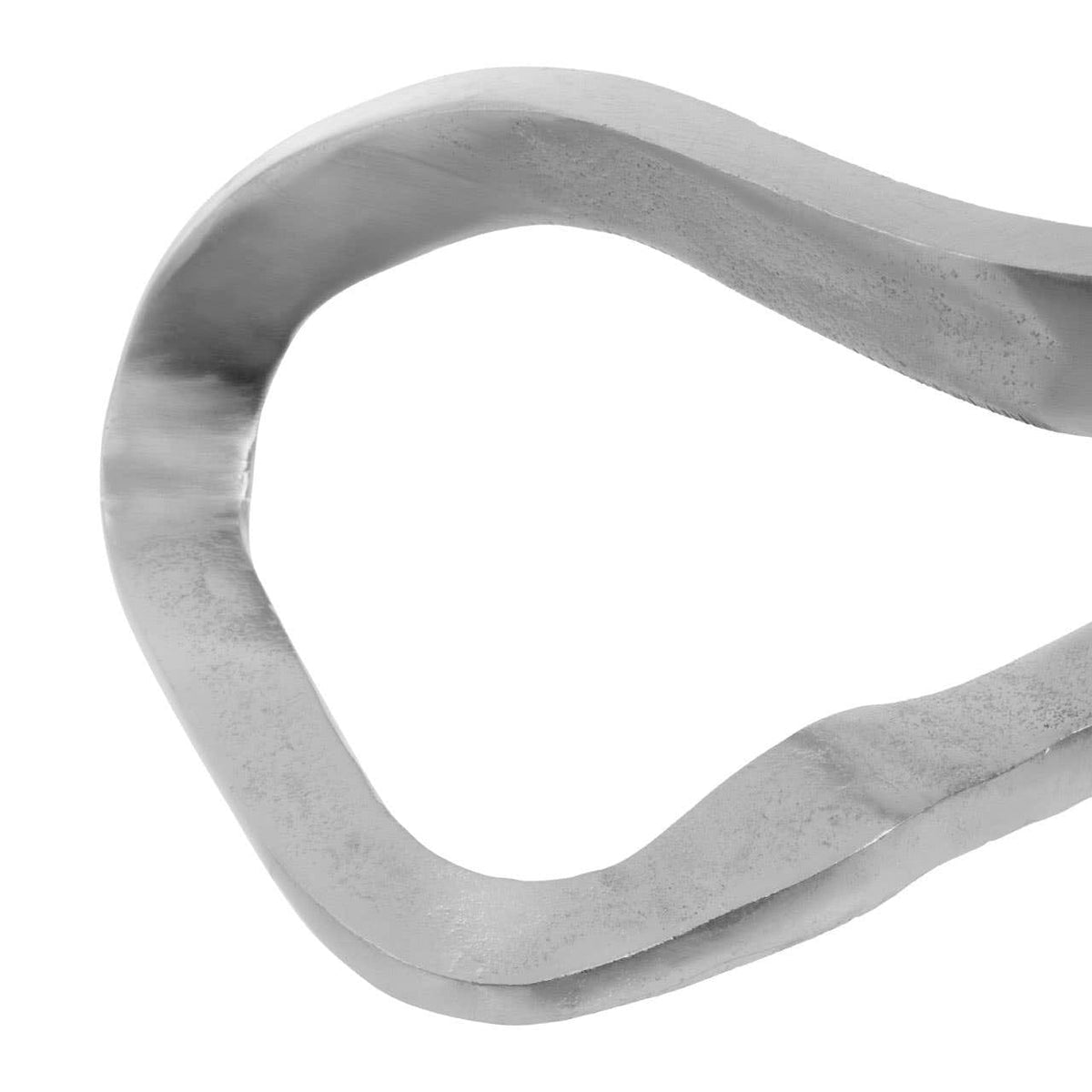 Hamilton Interiors Accessories Prato Silver Finish Abstract Knot Sculpture House of Isabella UK