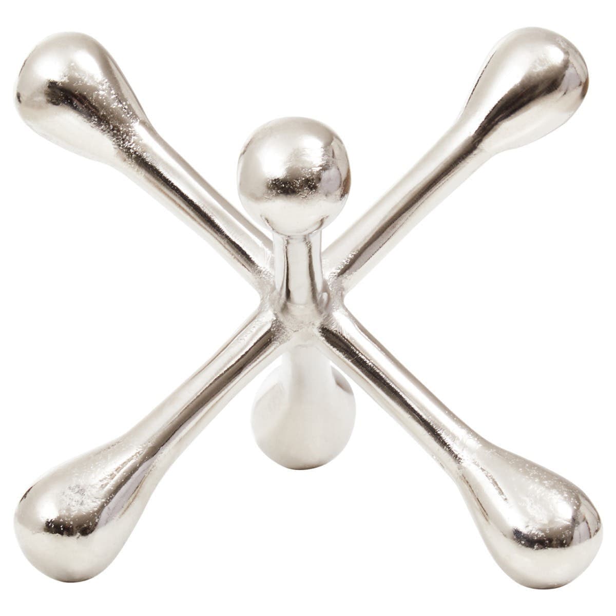 Hamilton Interiors Accessories Prato Silver Finish Jack Sculpture House of Isabella UK