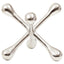 Hamilton Interiors Accessories Prato Silver Finish Jack Sculpture House of Isabella UK