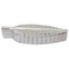 Hamilton Interiors Accessories Prato Silver Finish Plume Box House of Isabella UK