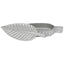 Hamilton Interiors Accessories Prato Silver Finish Plume Box House of Isabella UK