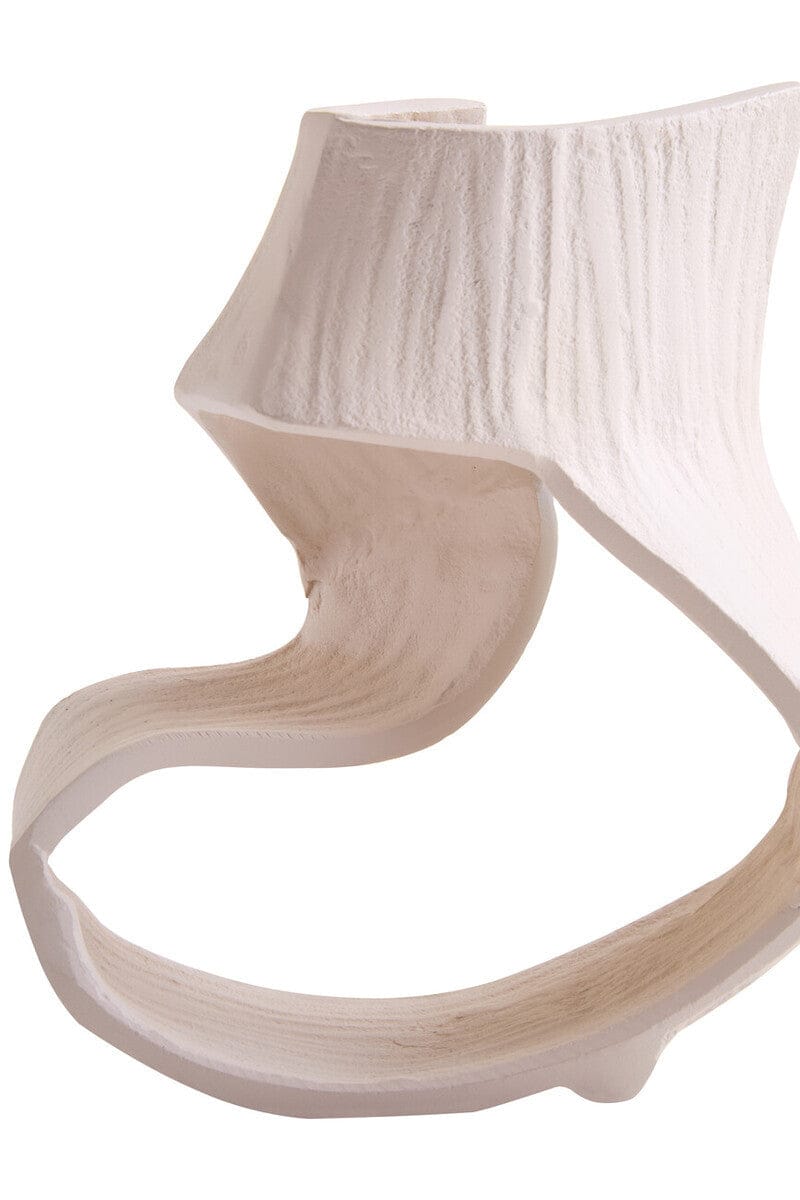 Hamilton Interiors Accessories Prato Small Cream Abstract Swirl Sculpture House of Isabella UK