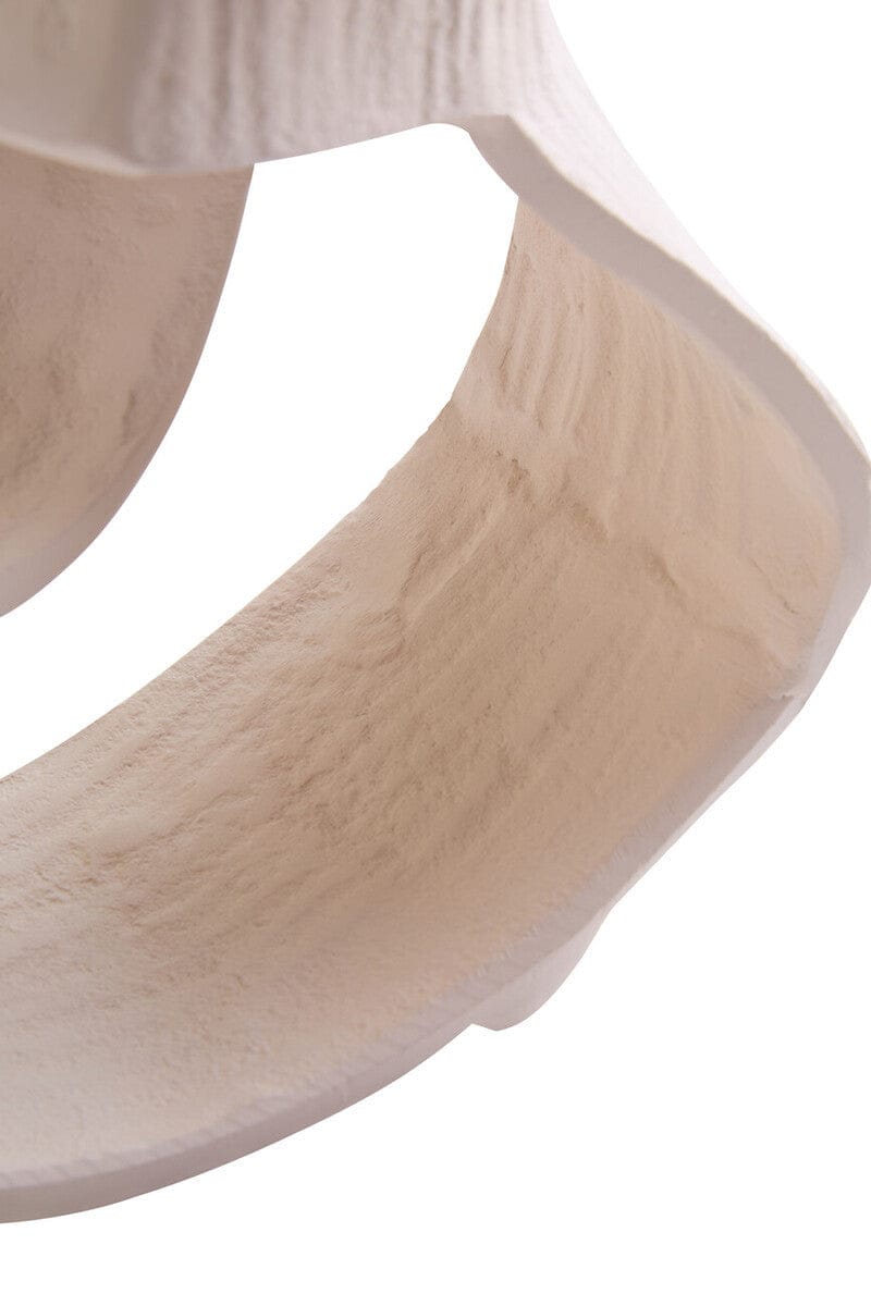 Hamilton Interiors Accessories Prato Small Cream Abstract Swirl Sculpture House of Isabella UK