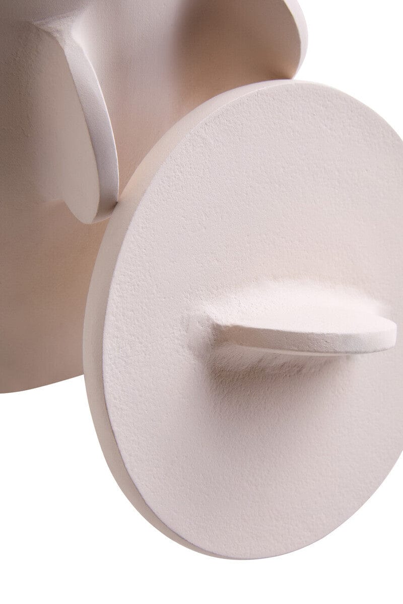 Hamilton Interiors Accessories Prato Small Round Textured Cream Box House of Isabella UK