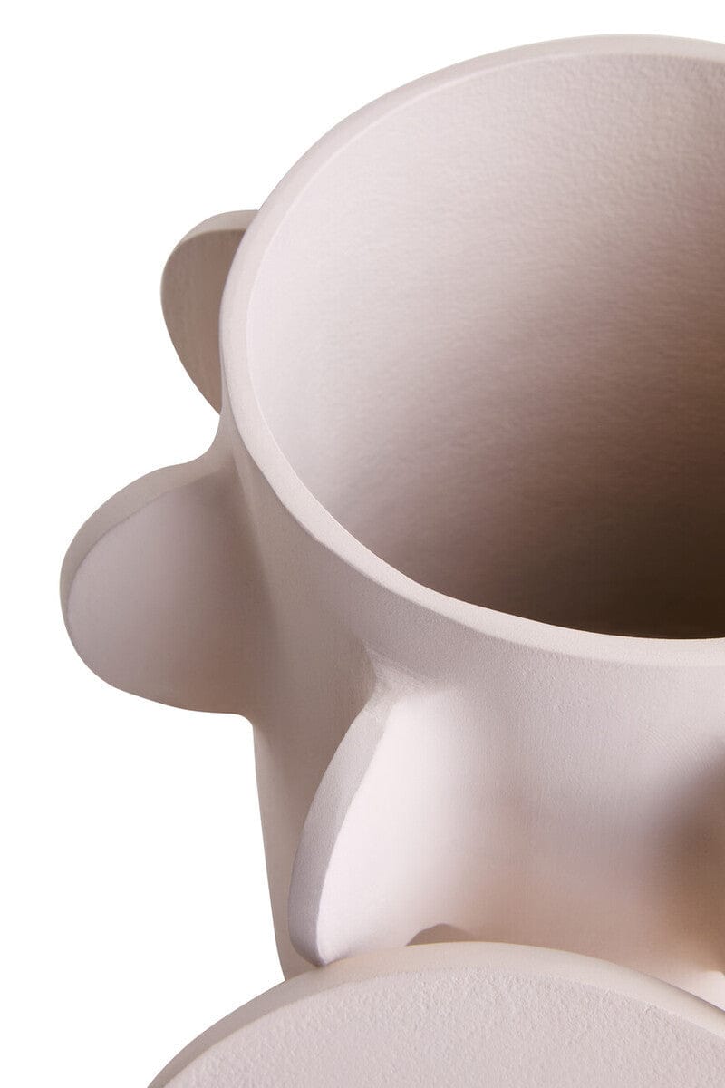 Hamilton Interiors Accessories Prato Small Round Textured Cream Box House of Isabella UK