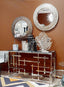 Hamilton Interiors Accessories Prato Small Silver Nickel Finish Coral Sculpture House of Isabella UK