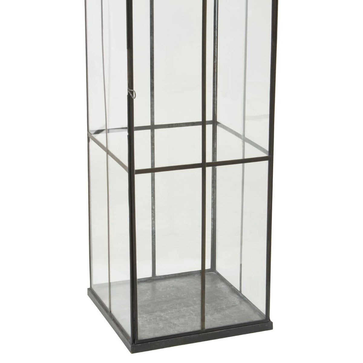 Hamilton Interiors Accessories Preston Antique Black Finish Large Lantern House of Isabella UK