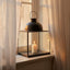 Hamilton Interiors Accessories Preston Small Antique Black Lantern House of Isabella UK