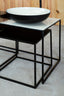 Hamilton Interiors Accessories Ramus Black And White Ombre Bowl House of Isabella UK