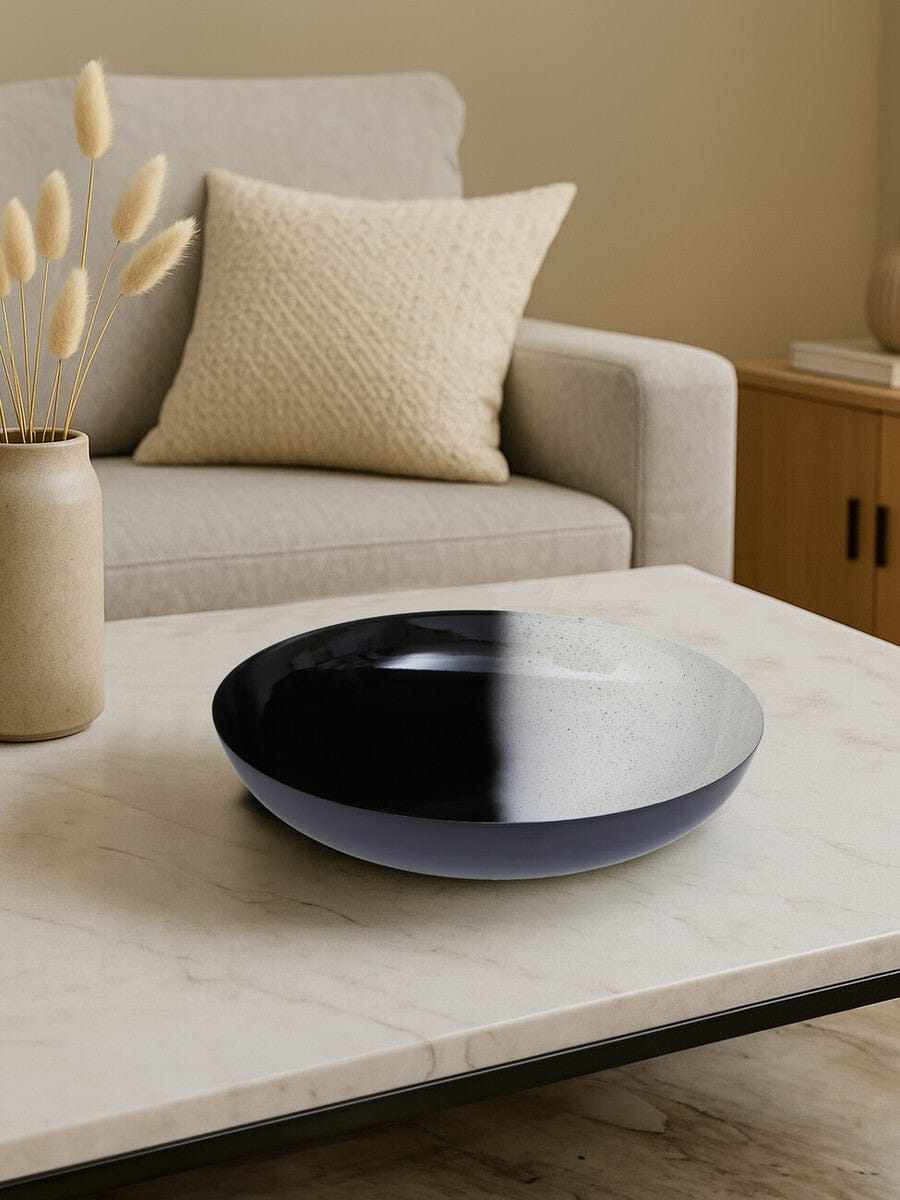 Hamilton Interiors Accessories Ramus Black And White Ombre Bowl House of Isabella UK