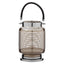 Hamilton Interiors Accessories Raya Small Nickel Stripe Lantern House of Isabella UK
