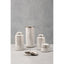 Hamilton Interiors Accessories Renne White and Silver Small Ceramic Box House of Isabella UK