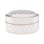 Hamilton Interiors Accessories Renne White and Silver Small Ceramic Box House of Isabella UK