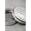 Hamilton Interiors Accessories Renne White and Silver Small Ceramic Box House of Isabella UK