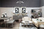 Hamilton Interiors Accessories Rhoda Square Nickel Finish Mirror Tray House of Isabella UK