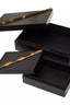 Hamilton Interiors Accessories Roma Set Of Two Tortoise Shell Trinket Boxes House of Isabella UK