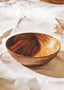 Hamilton Interiors Accessories Rosi Large Round Sheesham Wood Salad Bowl House of Isabella UK
