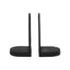 Hamilton Interiors Accessories Rubi Set Of Two Black Finish Arched Bookends House of Isabella UK