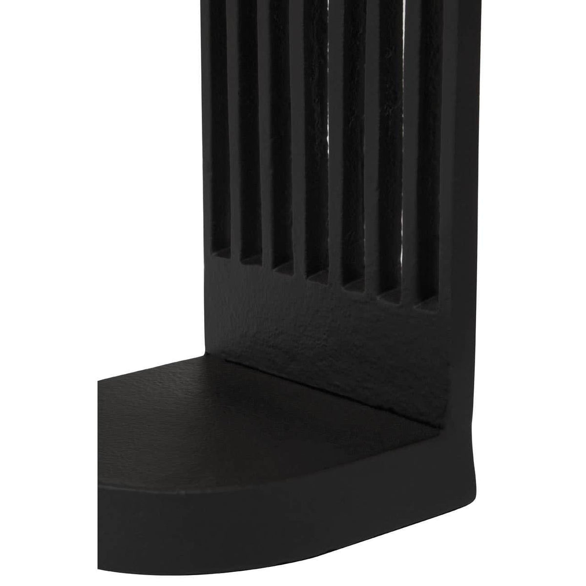 Hamilton Interiors Accessories Rubi Set Of Two Black Finish Arched Bookends House of Isabella UK