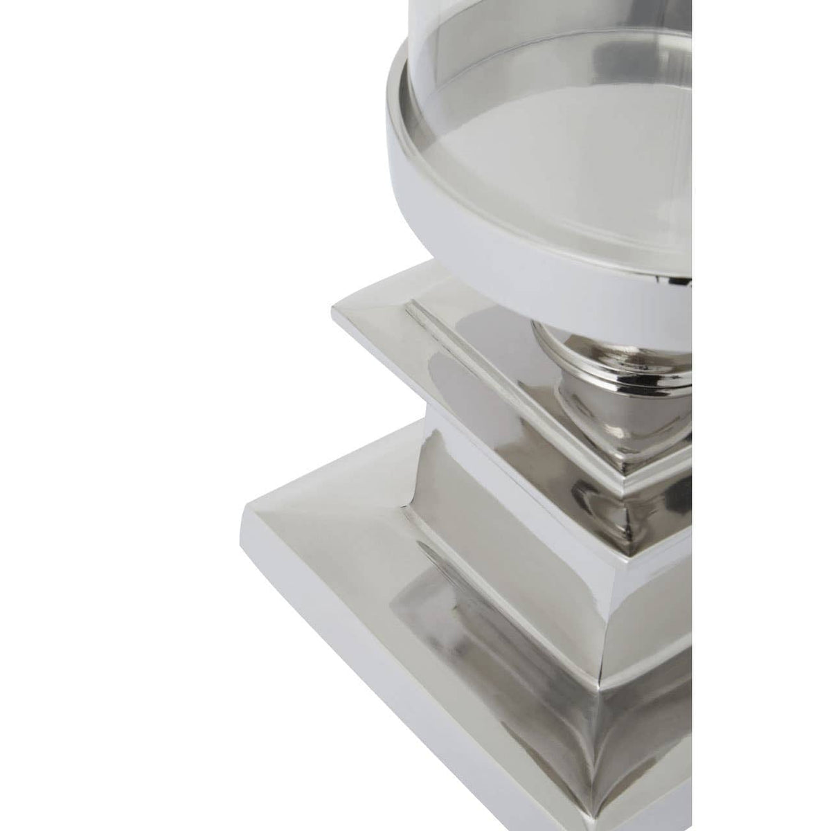 Hamilton Interiors Accessories Ryley Silver Candle Holder House of Isabella UK