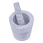 Hamilton Interiors Accessories Salerno 250ml Grey Mortar And Pestle House of Isabella UK