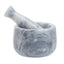 Hamilton Interiors Accessories Salerno Grey Marble Straight Mortar And Pestle House of Isabella UK