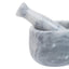 Hamilton Interiors Accessories Salerno Grey Marble Straight Mortar And Pestle House of Isabella UK