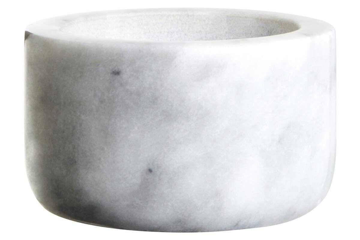 Hamilton Interiors Accessories Salerno Grey Marble Straight Mortar And Pestle House of Isabella UK
