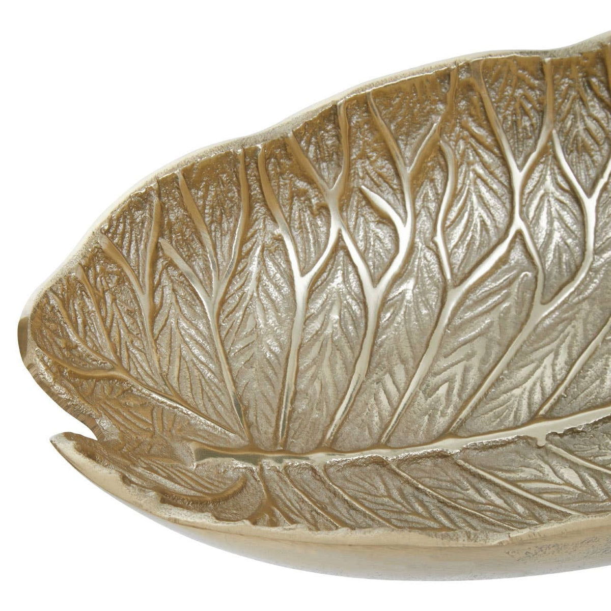 Hamilton Interiors Accessories Salma Gold Finish Lotus Leaf Bowl. House of Isabella UK