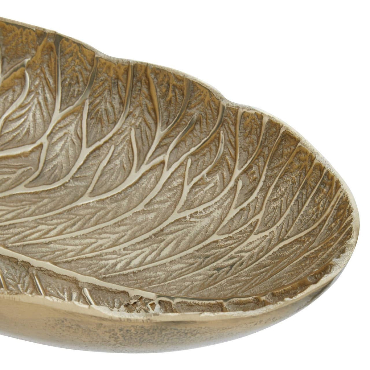 Hamilton Interiors Accessories Salma Gold Finish Lotus Leaf Bowl. House of Isabella UK