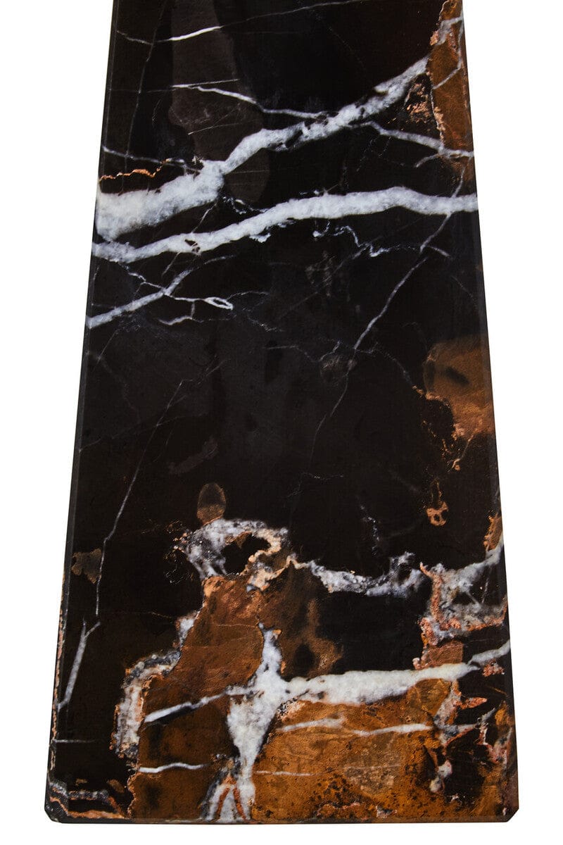 Hamilton Interiors Accessories Salmo Large Black Marble Obelisk House of Isabella UK