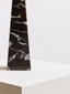 Hamilton Interiors Accessories Salmo Large Black Marble Obelisk House of Isabella UK