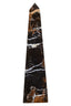 Hamilton Interiors Accessories Salmo Large Black Marble Obelisk House of Isabella UK