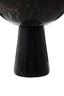 Hamilton Interiors Accessories Salmo Large Black Marble Pedestal Bowl House of Isabella UK