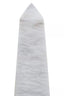 Hamilton Interiors Accessories Salmo Large White Marble Obelisk House of Isabella UK