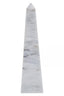 Hamilton Interiors Accessories Salmo Large White Marble Obelisk House of Isabella UK