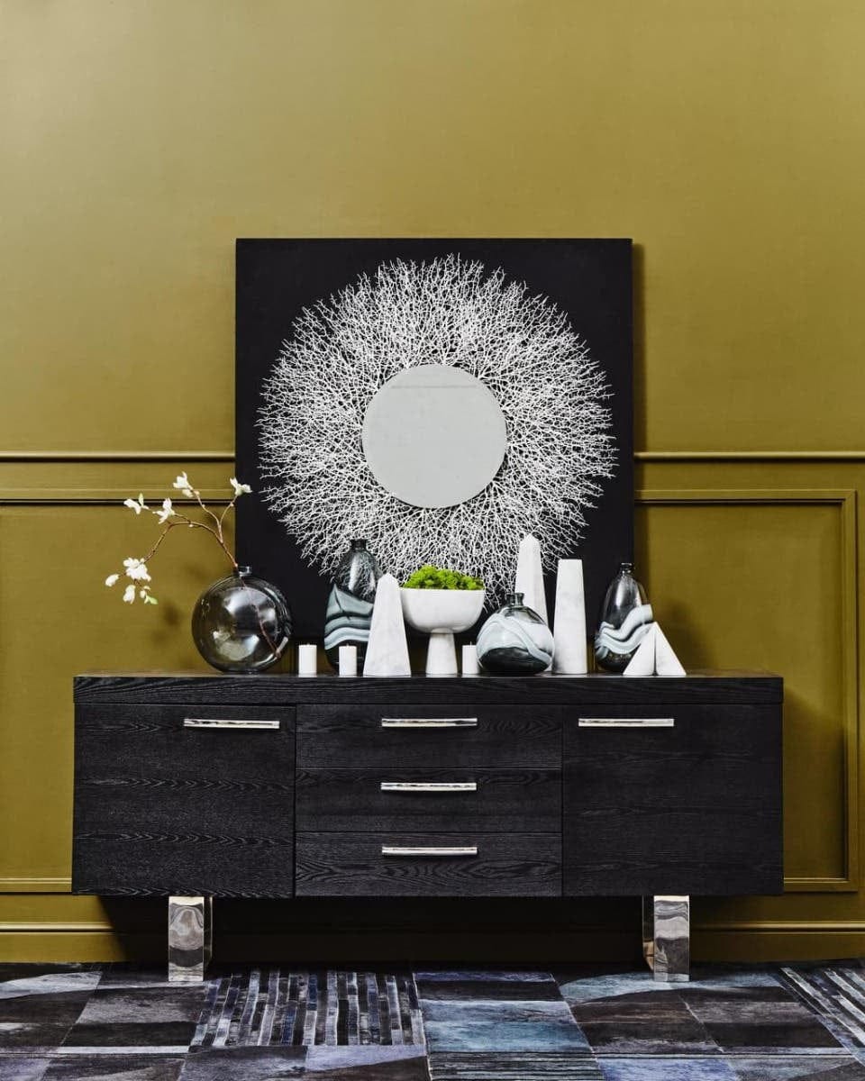 Hamilton Interiors Accessories Salmo Large White Marble Pedestal Bowl House of Isabella UK