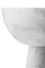 Hamilton Interiors Accessories Salmo Large White Marble Pedestal Bowl House of Isabella UK