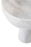 Hamilton Interiors Accessories Salmo Large White Marble Pedestal Bowl House of Isabella UK