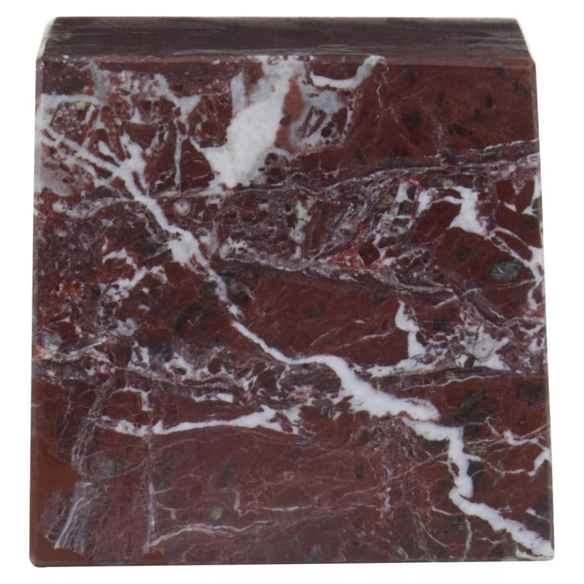 Hamilton Interiors Accessories Salmo Marble Cube Ornament House of Isabella UK